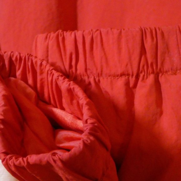 Lucky Brand Jacket Red Nylon Wind Rain Warm Long Sleeve size L - Picture 8 of 10